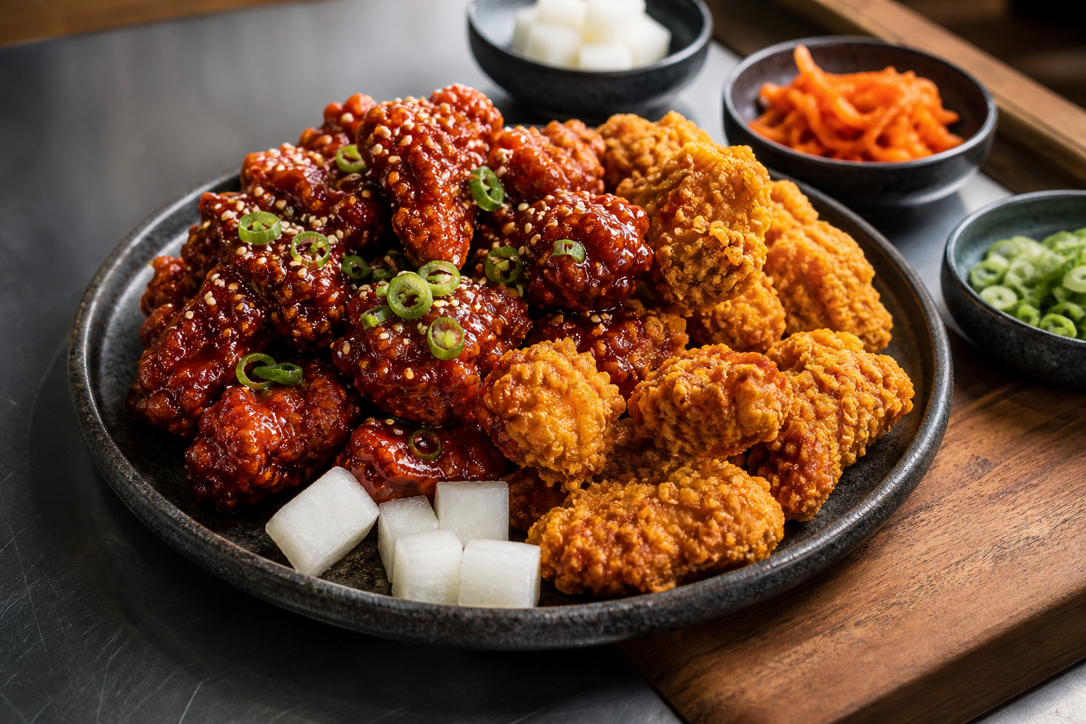 Korean fried chicken